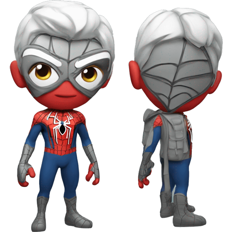 3D Style Spider-Man emoji