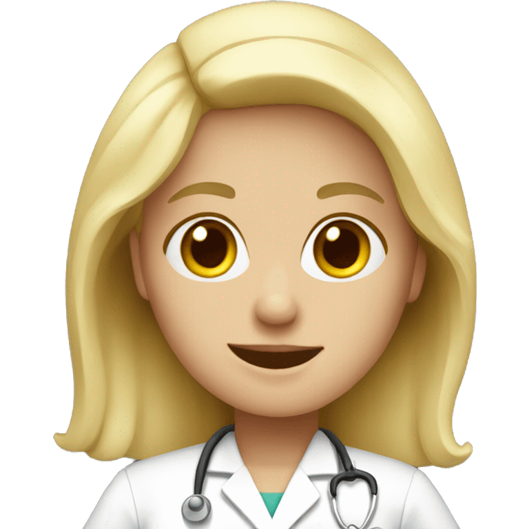 blond nurse  emoji