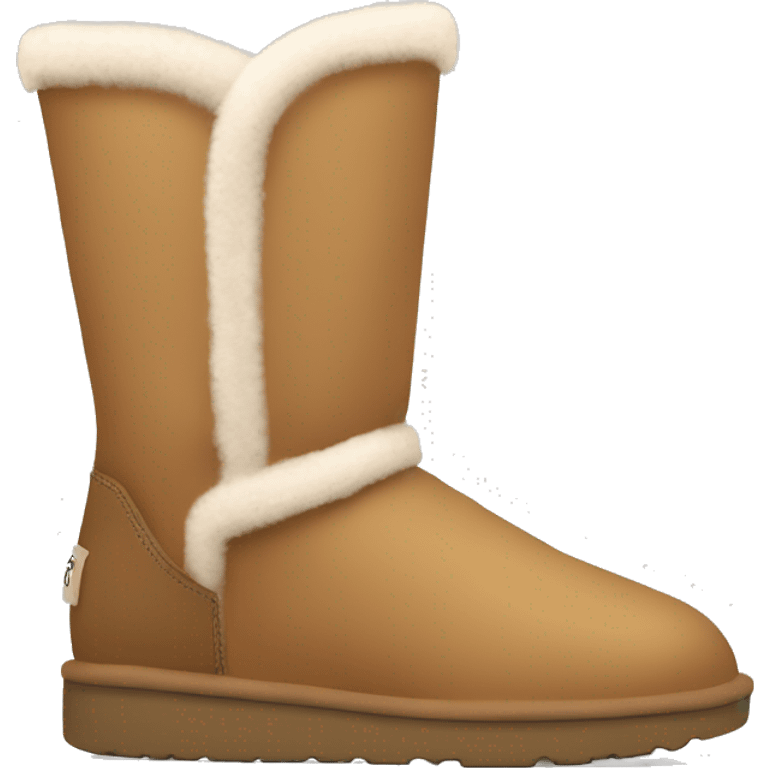 Light brown ankle length Ugg boots  emoji