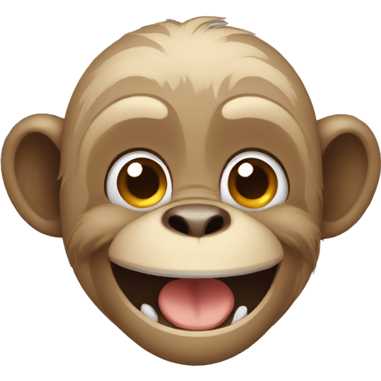 monkey laughing with tears emoji