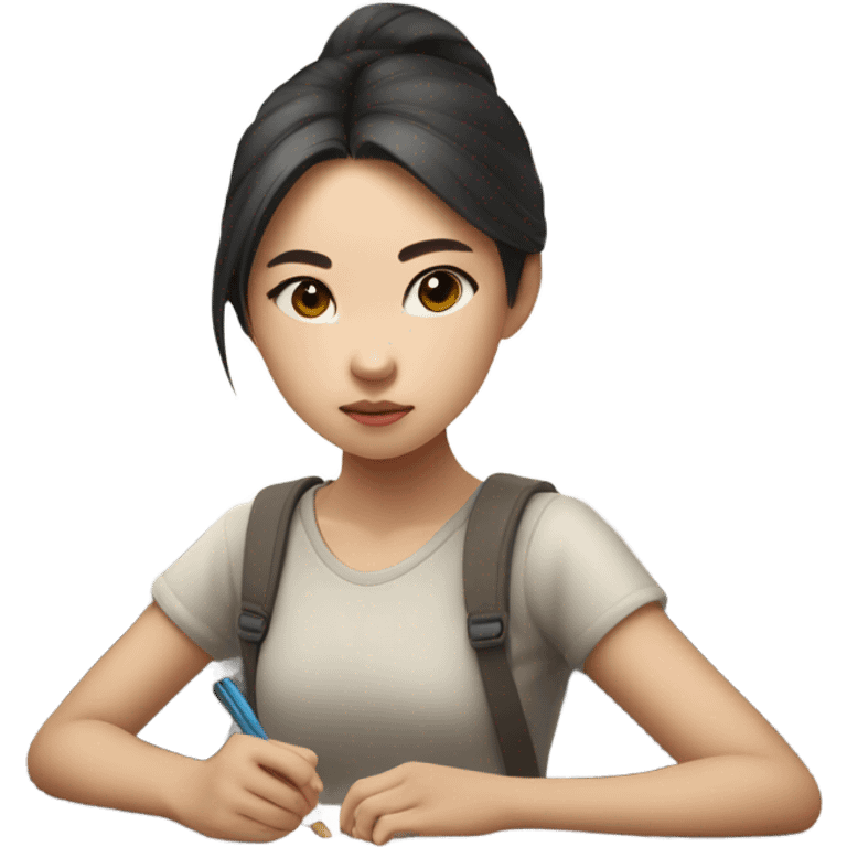 chinese architect girl emoji