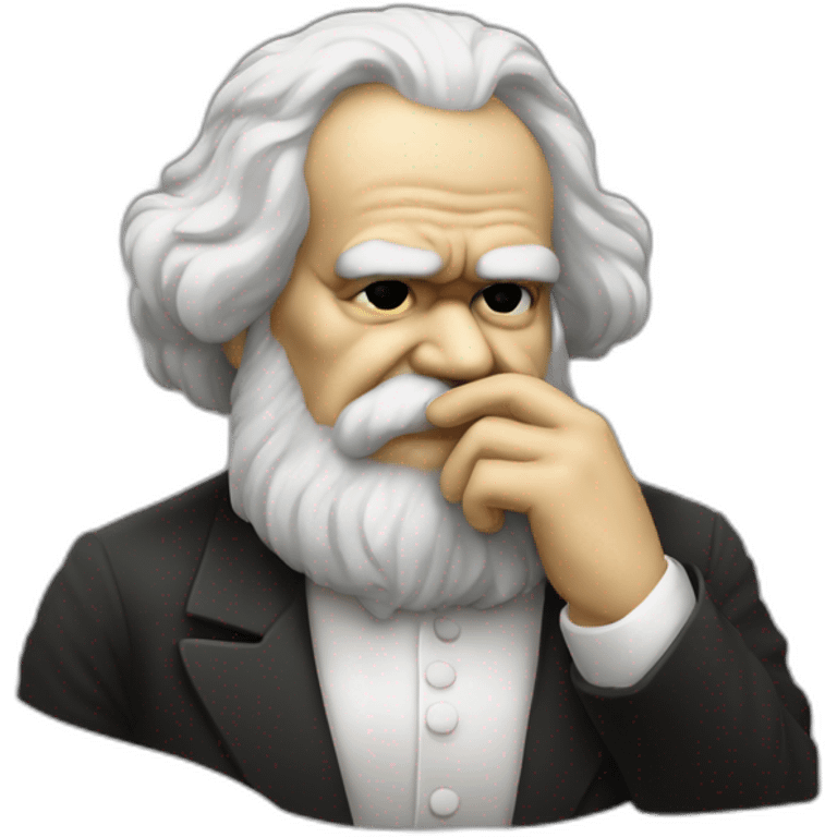 karl marx facepalm emoji