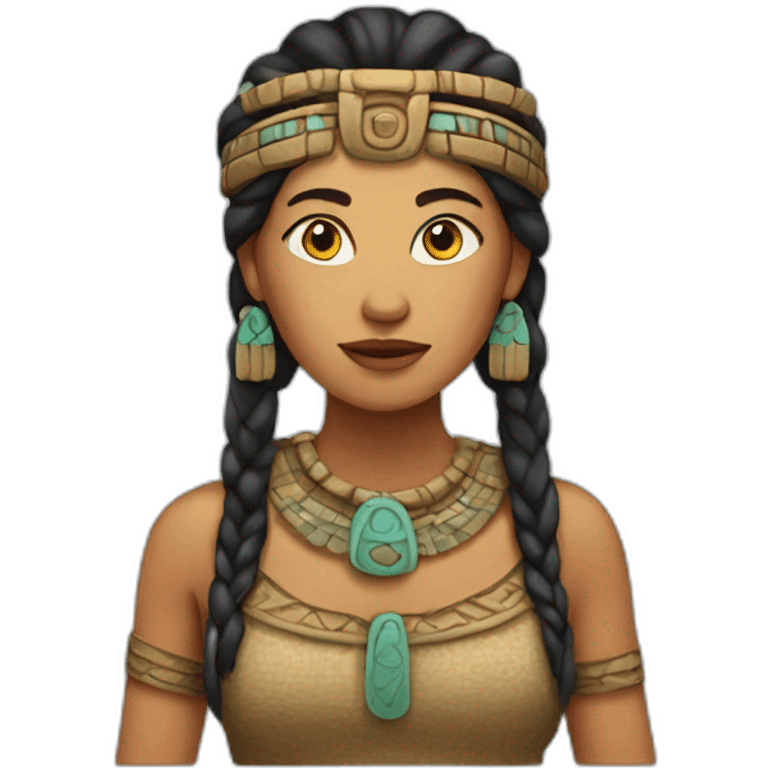 Mayan woman emoji