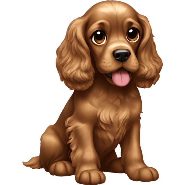 Cocker spaniel emoji