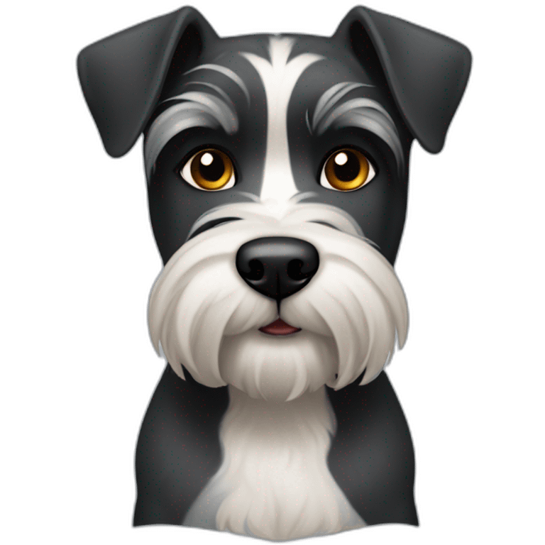 york and Schnauzer mix emoji