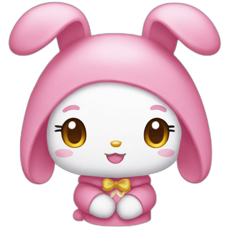 My melody from sanrio emoji