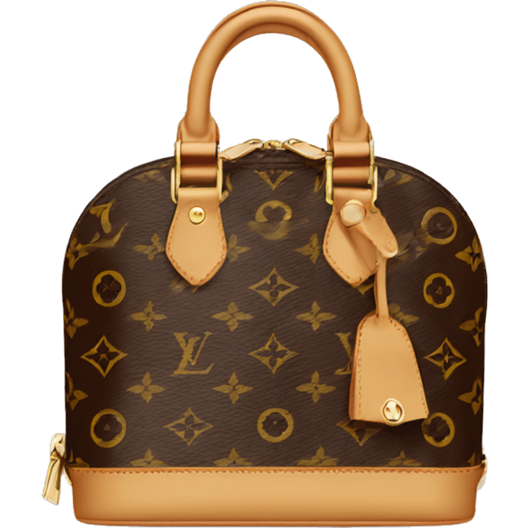 Louis Vuitton Alma bb emoji