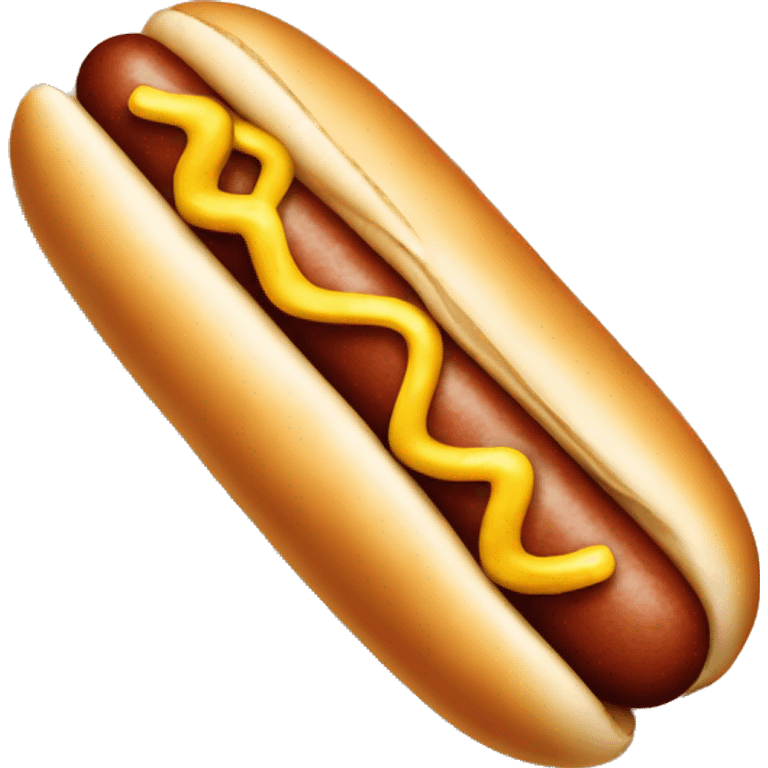 Hotdog on the beach emoji