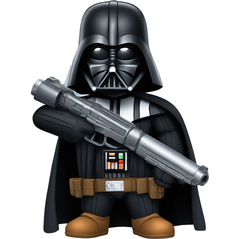 darth vader with gun emoji