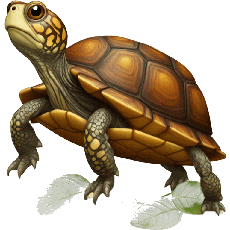 Ornate Box Turtle emoji