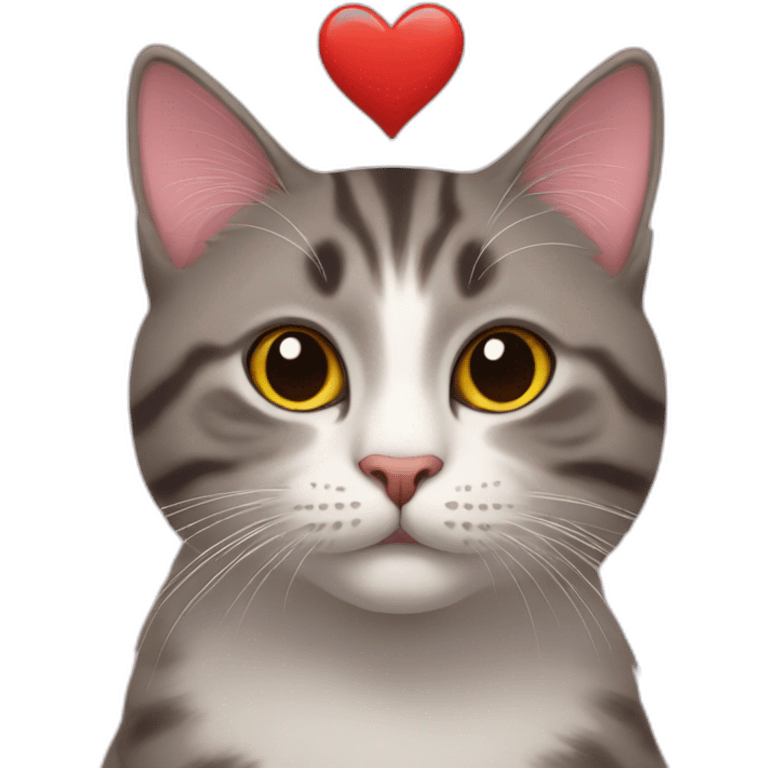 cat in love emoji