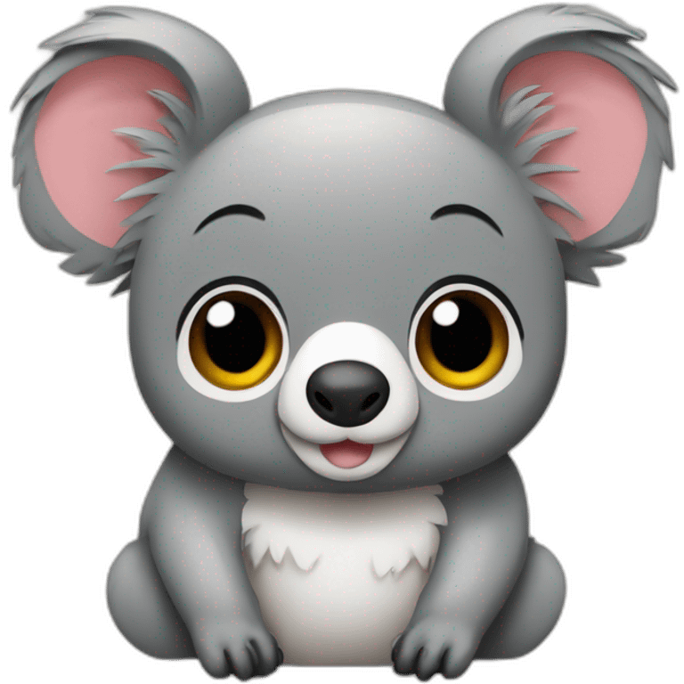 Koala cochon colibri mixe emoji