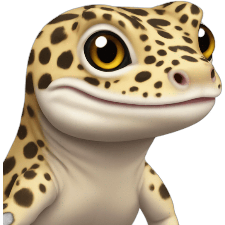 Leopard gecko emoji