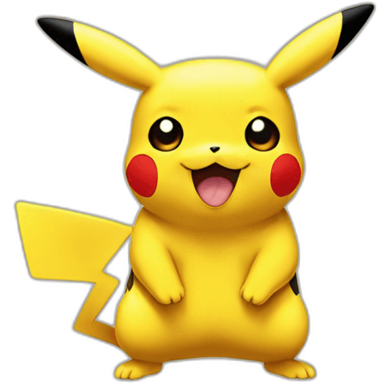 Pikachu hed emoji