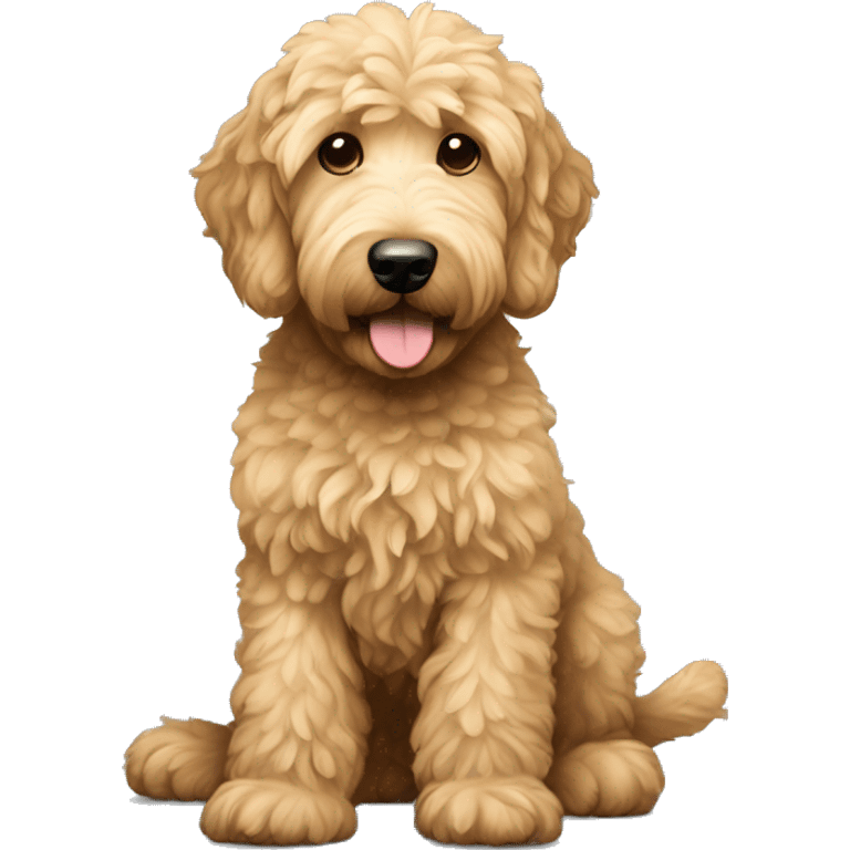 Goldendoodle  emoji