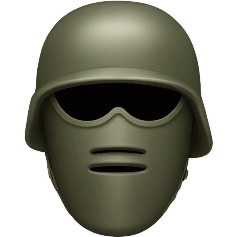 millitary helmet emoji