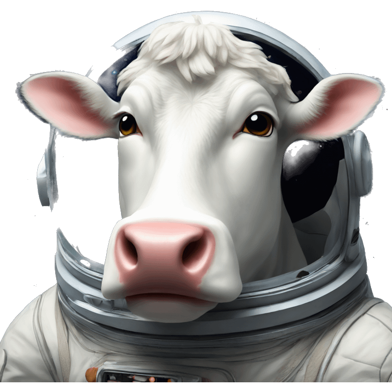 Cow in space  emoji