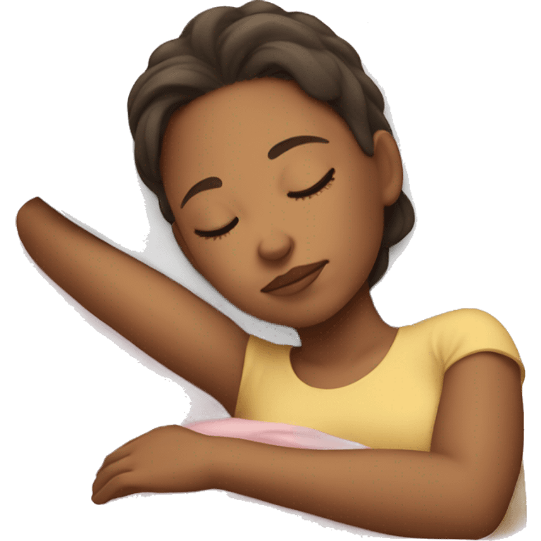 girl sleeping emoji