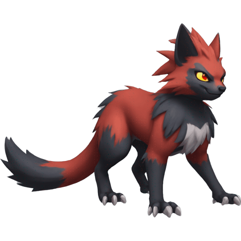 Nargacuga-Torracat-Zoroark full body emoji