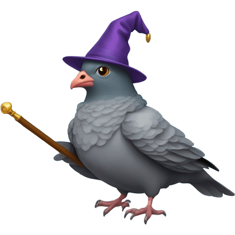 pigeon wizard emoji