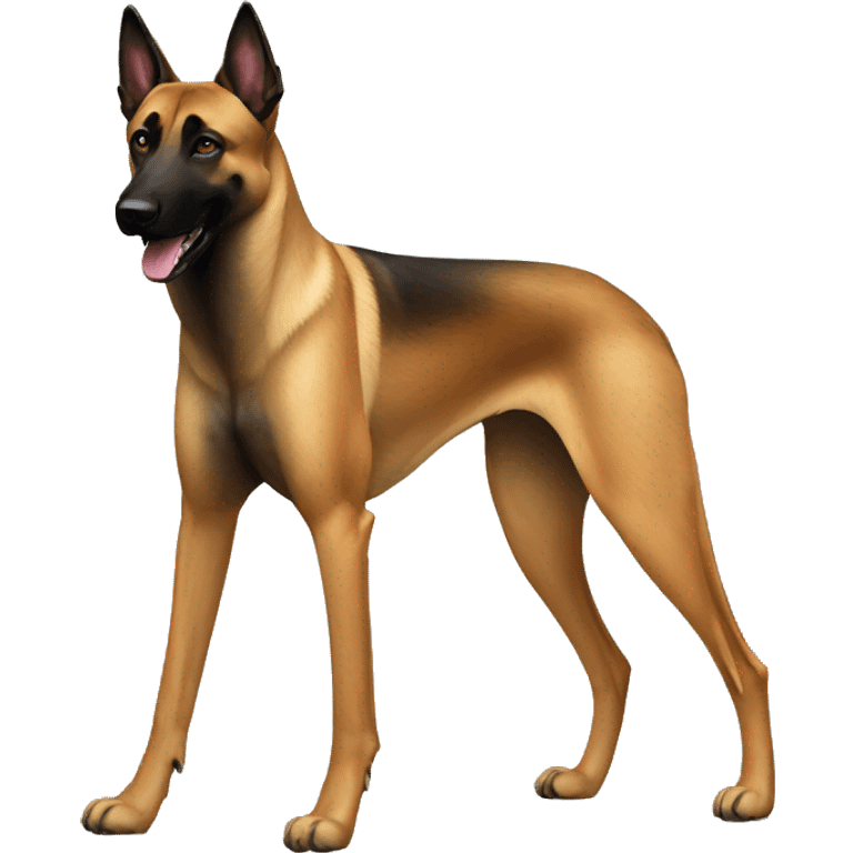 Belgian Malinois Dog Breed Full Body emoji