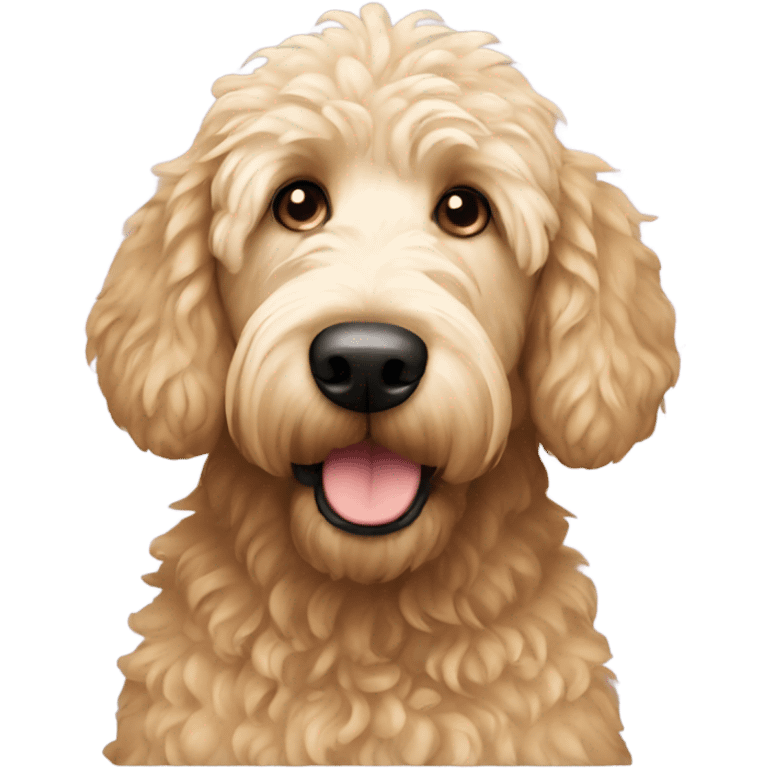 Golden doodle  emoji