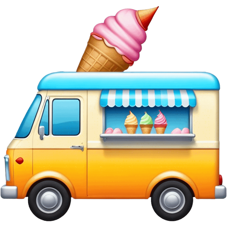 ice cream van emoji