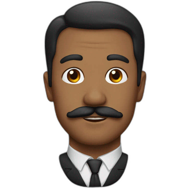 hommzmoustache carré emoji