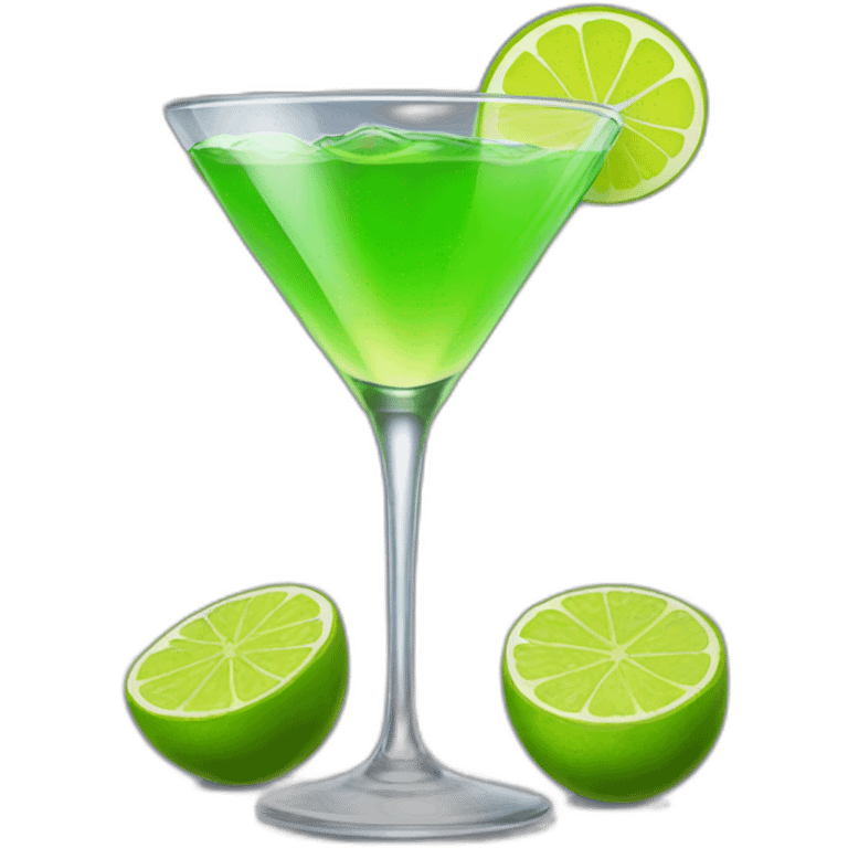 cocktail chartreuse verte emoji