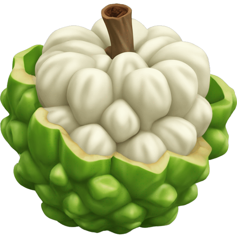 3D sugar apple  emoji