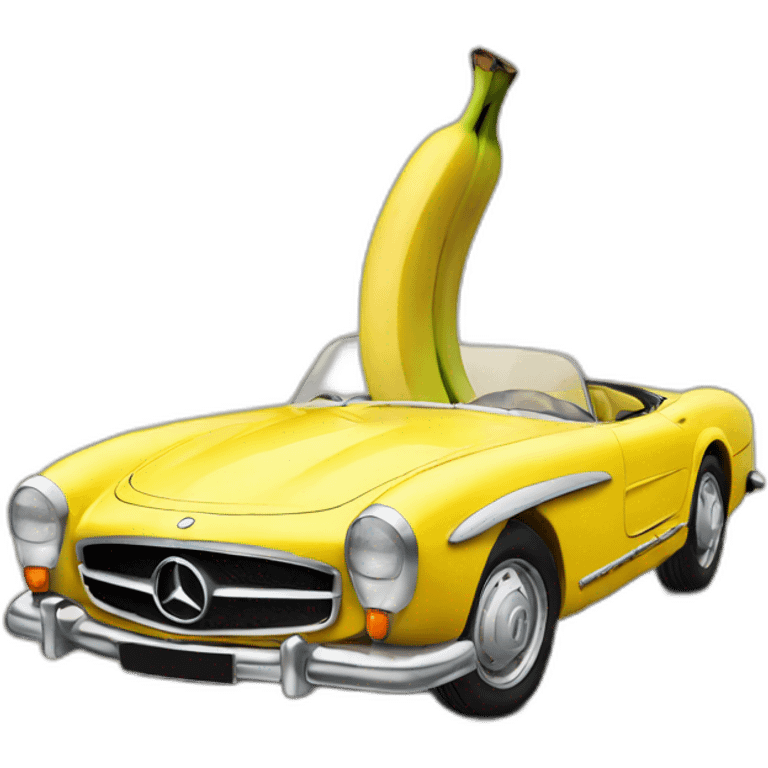 Mercedez banana emoji