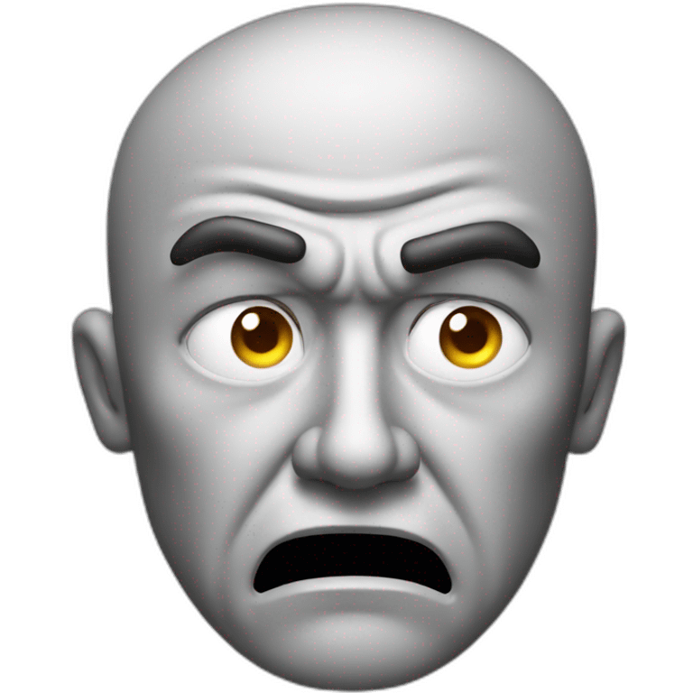 Angry computer guy emoji