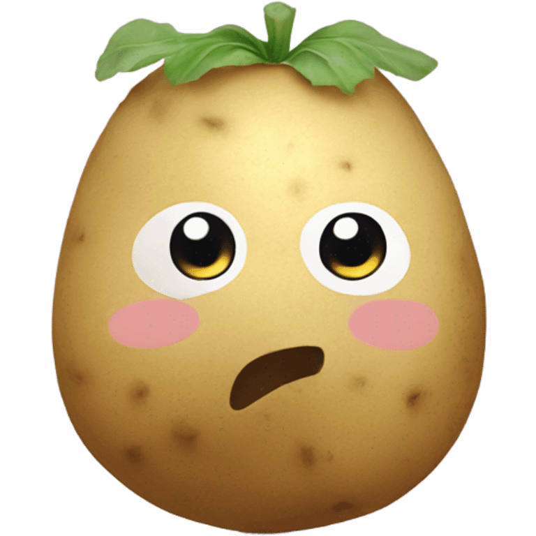 Potato in a tutu emoji