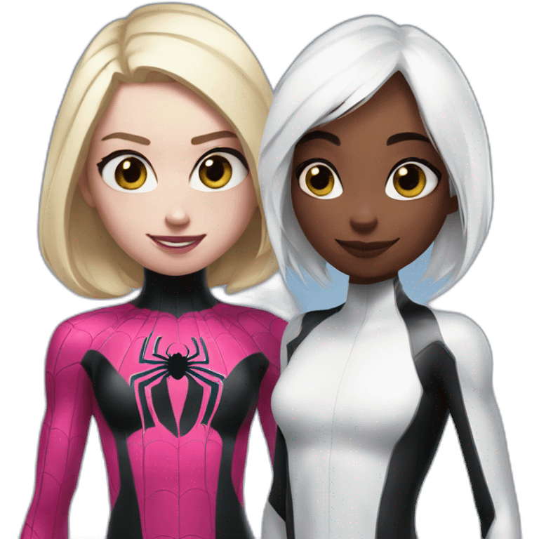 Spider gwen et mille morales emoji