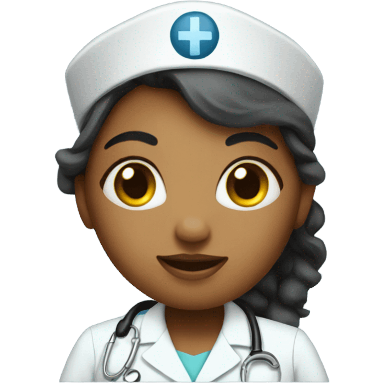 Nurse on moon emoji