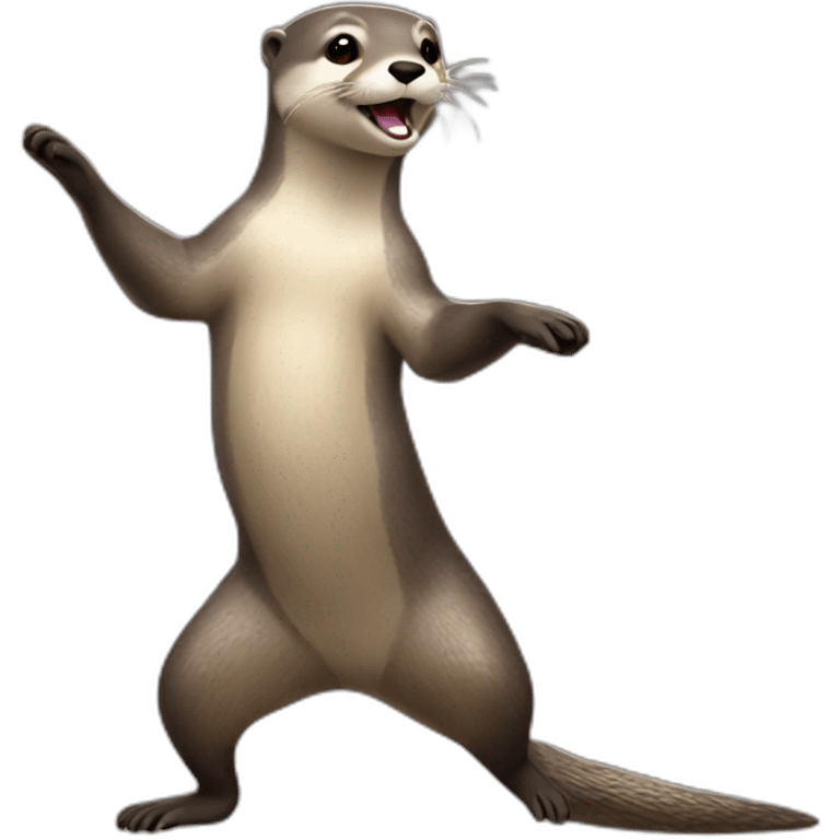 Loutre qui danse emoji