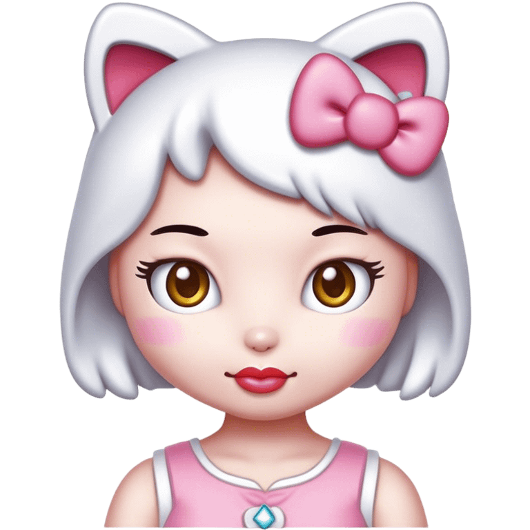 Hello kitty emoji