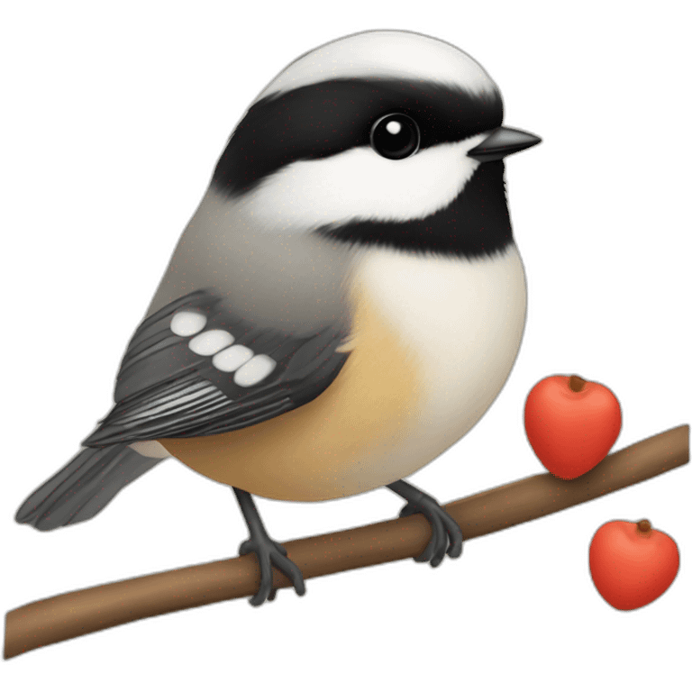 Chickadee lover emoji