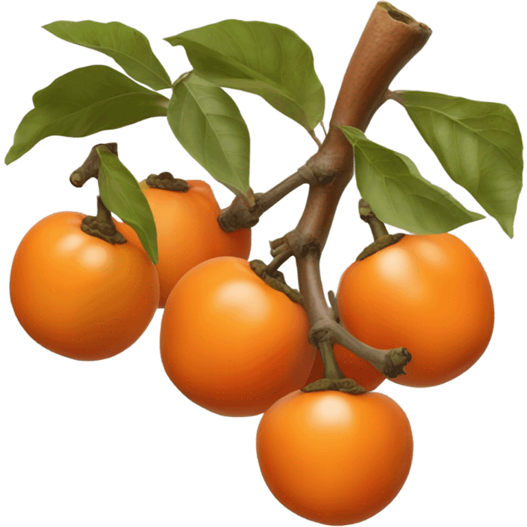 Persimmons emoji