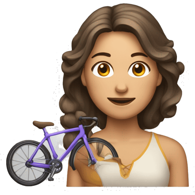 una mujer judia, con tunicas, cabello largo y con un velo en su cabeza  emoji