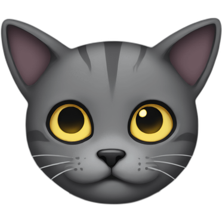 Gloomy cat emoji