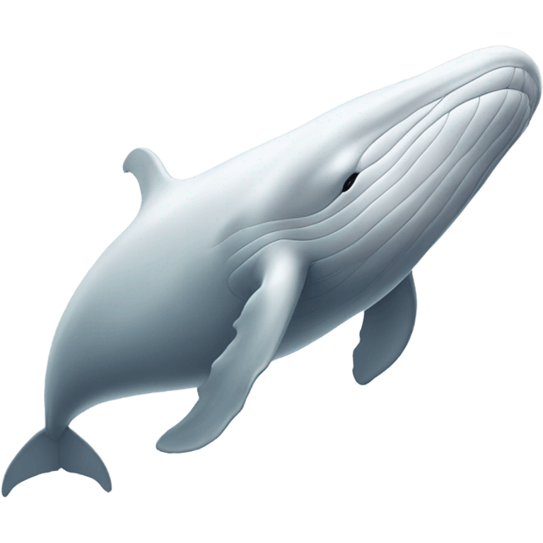 white whale , underside emoji