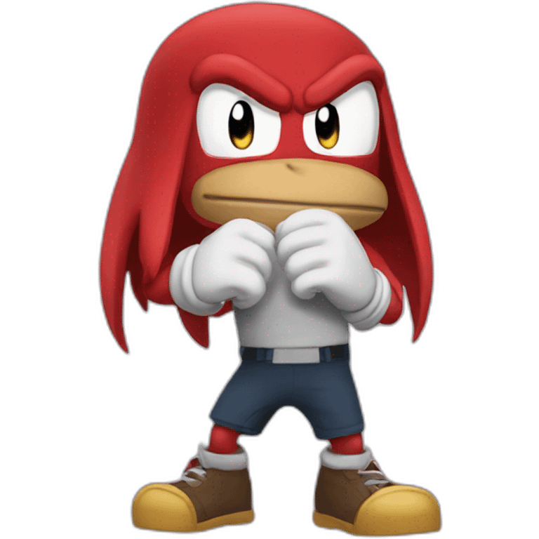 knuckles emoji