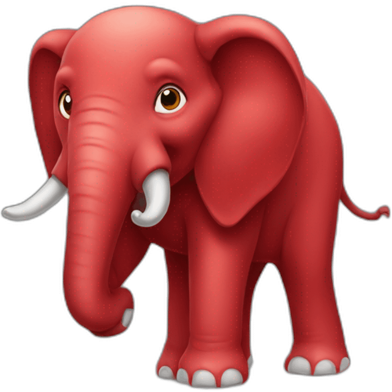 red-elephant emoji