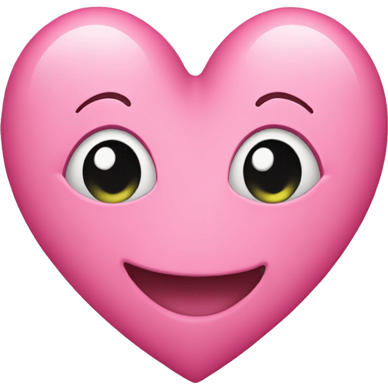 Pink heart emoji