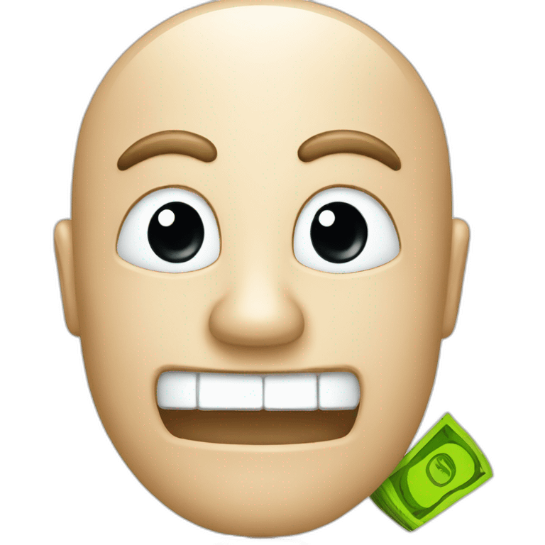 Money 50 euro emoji