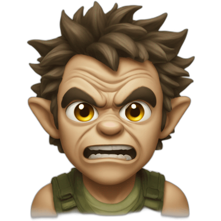 Gremlin rage emoji