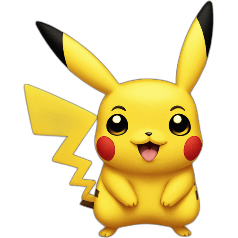 Pikachu with Lebron’s face emoji