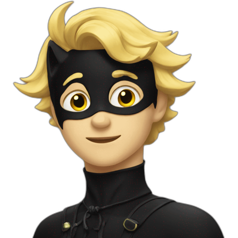 Chat noir emoji