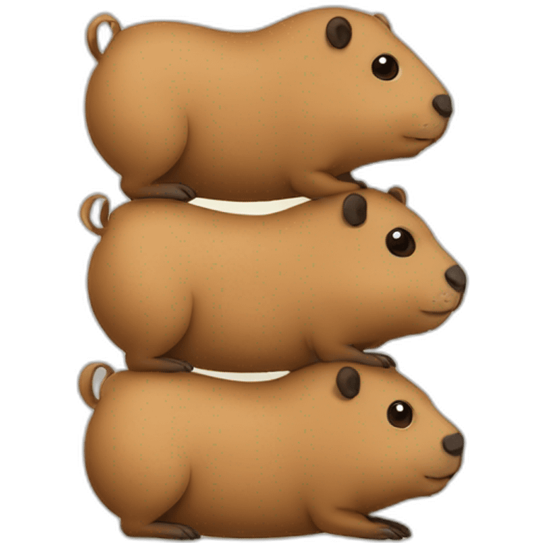 Cappybara stack emoji